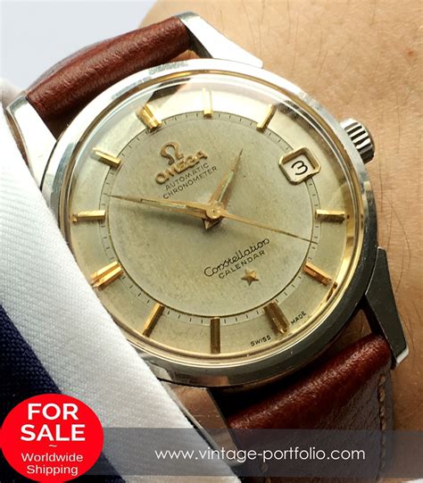 omega pie pan watch|omega constellation watches.